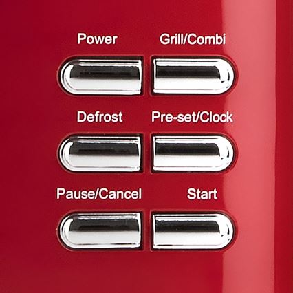 G3Ferrari G1015502 - Mikroaaltouuni grillitoiminnolla 1150 W/230 V, 20 l, punainen