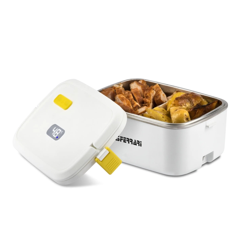 G3Ferrari G1016601 - Sähköinen ruoanlämmitin VITTO 48W/230V 0,8 l valkoinen/keltainen