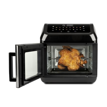 G3Ferrari G1018700 - Monitoimiuuni FRIGGISANO 1700W/230V 13 l musta/ruostumaton teräs