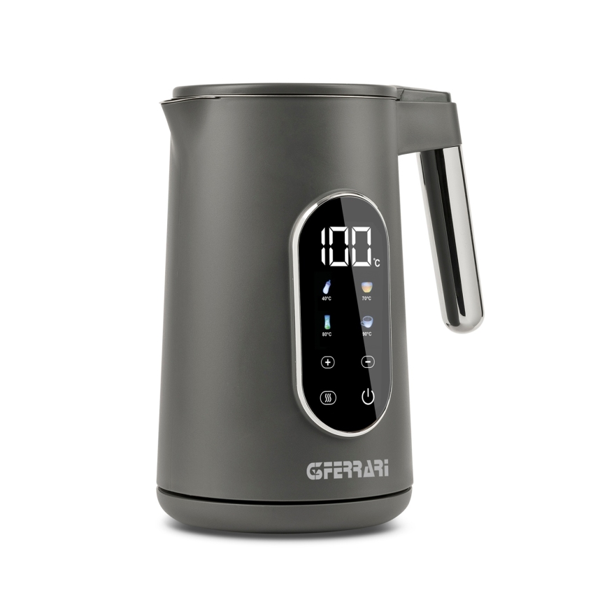 G3Ferrari G1020500 - Nopea vedenkeitin 1,7 l TISANIERE 2200W/230V harmaa