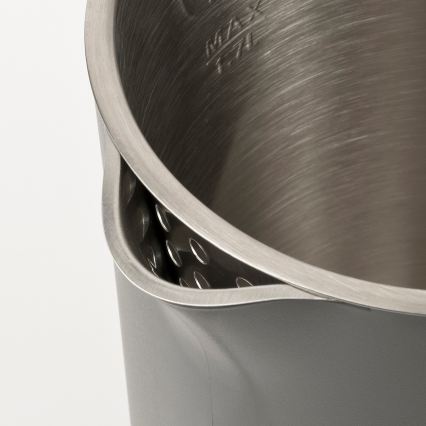 G3Ferrari G1020500 - Nopea vedenkeitin 1,7 l TISANIERE 2200W/230V harmaa
