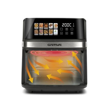 G3Ferrari G1021200 - Ilmafriteerauskeitin FRIGGISANO 1700W/230V 8 l musta