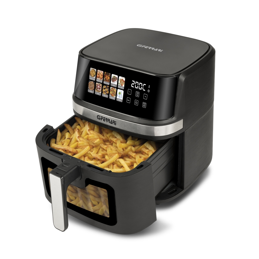 G3Ferrari G1021200 - Ilmafriteerauskeitin FRIGGISANO 1700W/230V 8 l musta