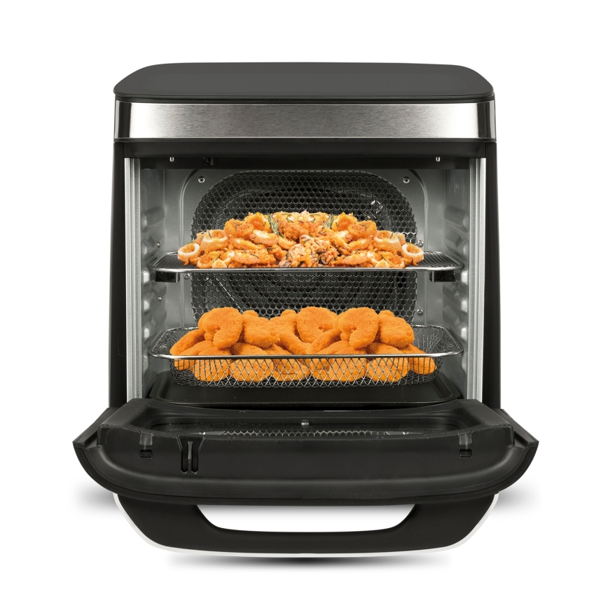 G3Ferrari G1021900 - FRIGGISANO airfryer 1800W/230V 13 l ruostumaton teräs/musta