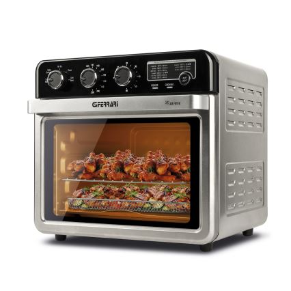 G3Ferrari G1022100 - Kiertoilmauuni airfryer-toiminnolla 2000W/230V 32 l ruostumaton teräs
