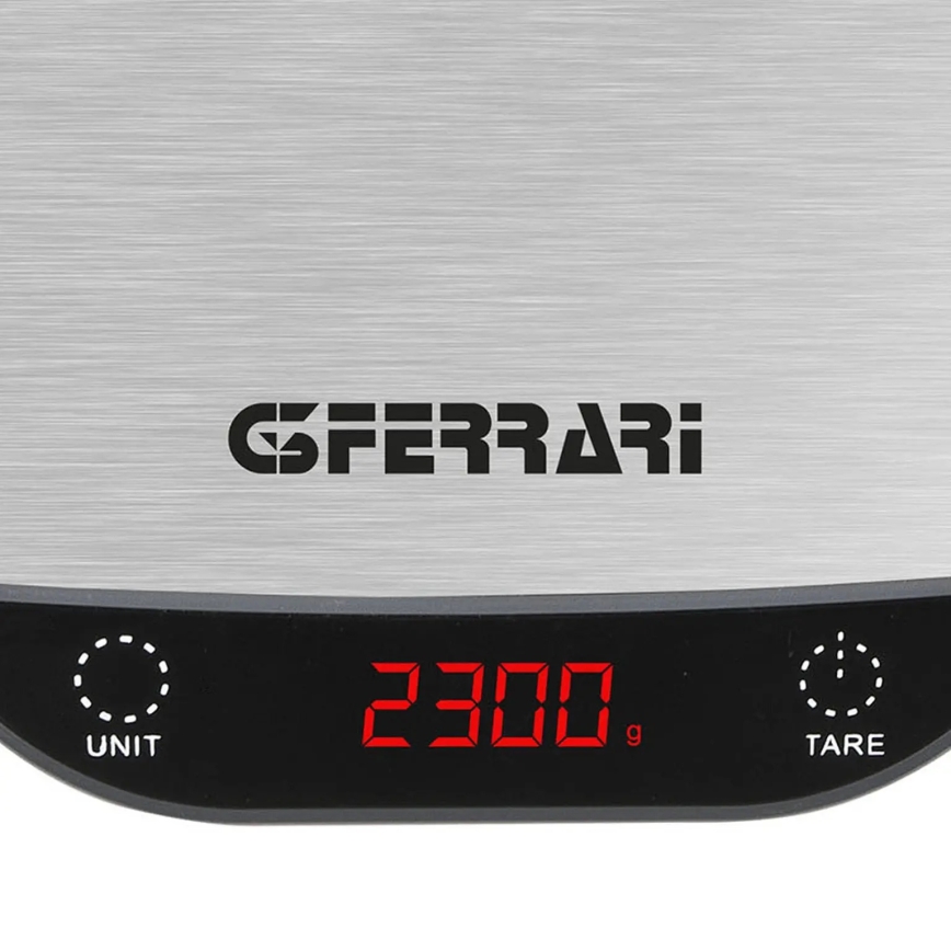 G3Ferrari G2009600 - Keittiövaaka PATTY 2xAAA ruostumaton teräs