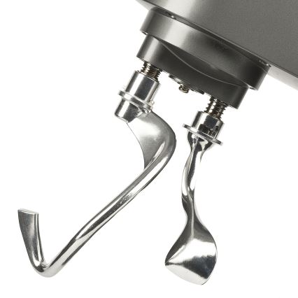 G3Ferrari G2016400 - Pöytävatkain PASTAIO, kahdella taikinakoukulla, 8 l, 1800 W/230 V, kromattu