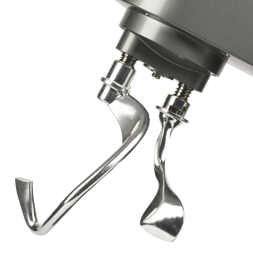 G3Ferrari G2016400 - Pöytävatkain PASTAIO, kahdella taikinakoukulla, 8 l, 1800 W/230 V, kromattu