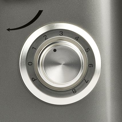 G3Ferrari G2016400 - Pöytävatkain PASTAIO, kahdella taikinakoukulla, 8 l, 1800 W/230 V, kromattu