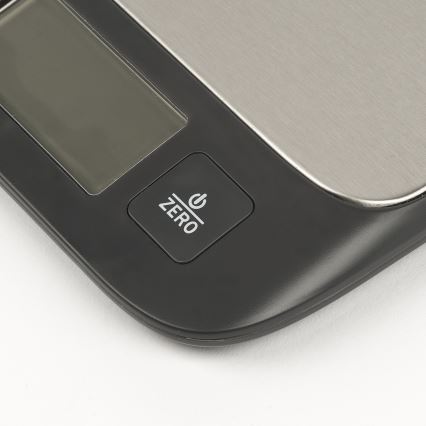 G3Ferrari G2016800 - Digitaalinen keittiövaaka 2xAAA, musta/ruostumaton teräs