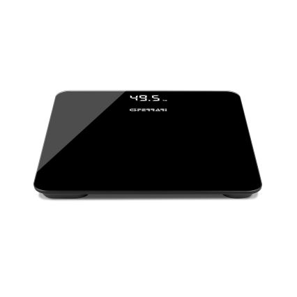 G3Ferrari G3005800 - Digitaalinen henkilövaaka, 3 x AAA, musta