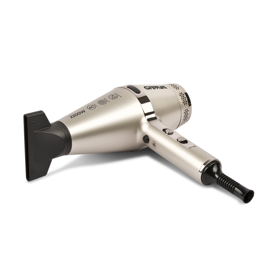 G3Ferrari G3005911 - Hiustenkuivain TEXTA GOLD 2200W/230V kultainen