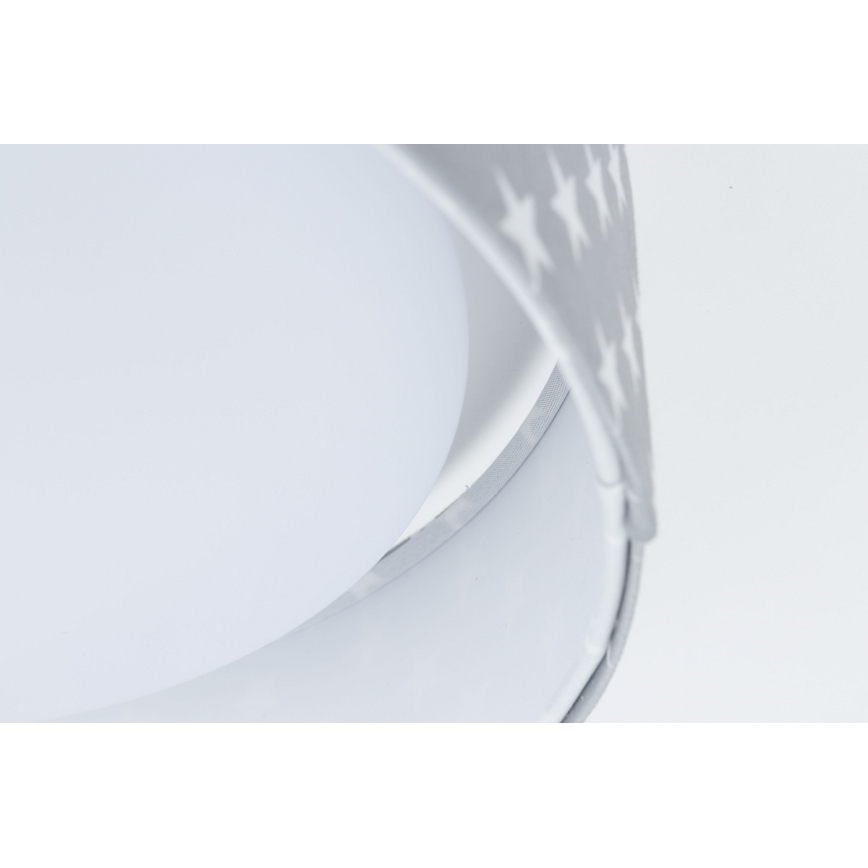 LED himmennettävä lasten kattovalaisin SMART GALAXY KIDS LED/24W/230V 3000-6500K tähtikuviot harmaa/valkoinen + kaukosäädin