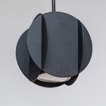 GAMBIT-riippuvalaisin vaijerilla 4xGU10/10W/230V musta