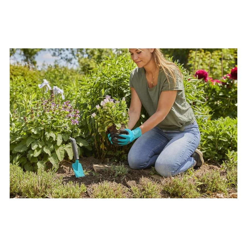 Gardena - Työhanskat sininen/musta