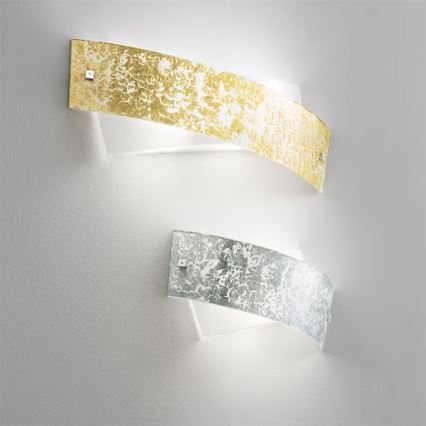 Gea Luce CAMILLA A M arg - Seinävalaisin CAMILLA 4xE14/28W/230V 54 cm hopea