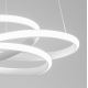 Gea Luce DIVA S G BIANCO - Himmennettävä LED-kattokruunu johdossa DIVA LED/44W/230V valkoinen