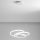 Gea Luce DIVA S P BIANCO - Himmennettävä LED-kattokruunu johdossa DIVA LED/43W/230V valkoinen