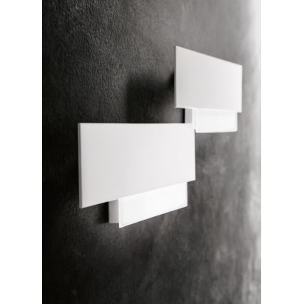 Gea Luce DOHA A G B - LED-seinävalaisin DOHA LED/25W/230V 70 cm valkoinen