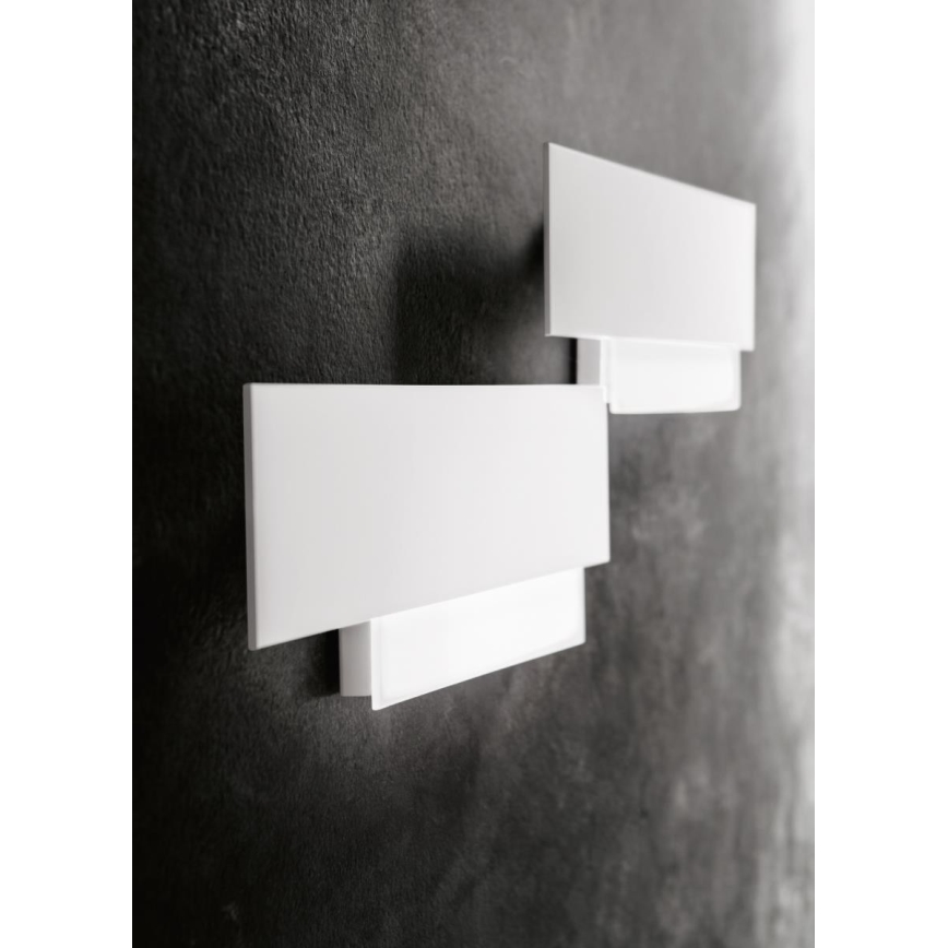 Gea Luce DOHA A G B - LED-seinävalaisin DOHA LED/25W/230V 70 cm valkoinen