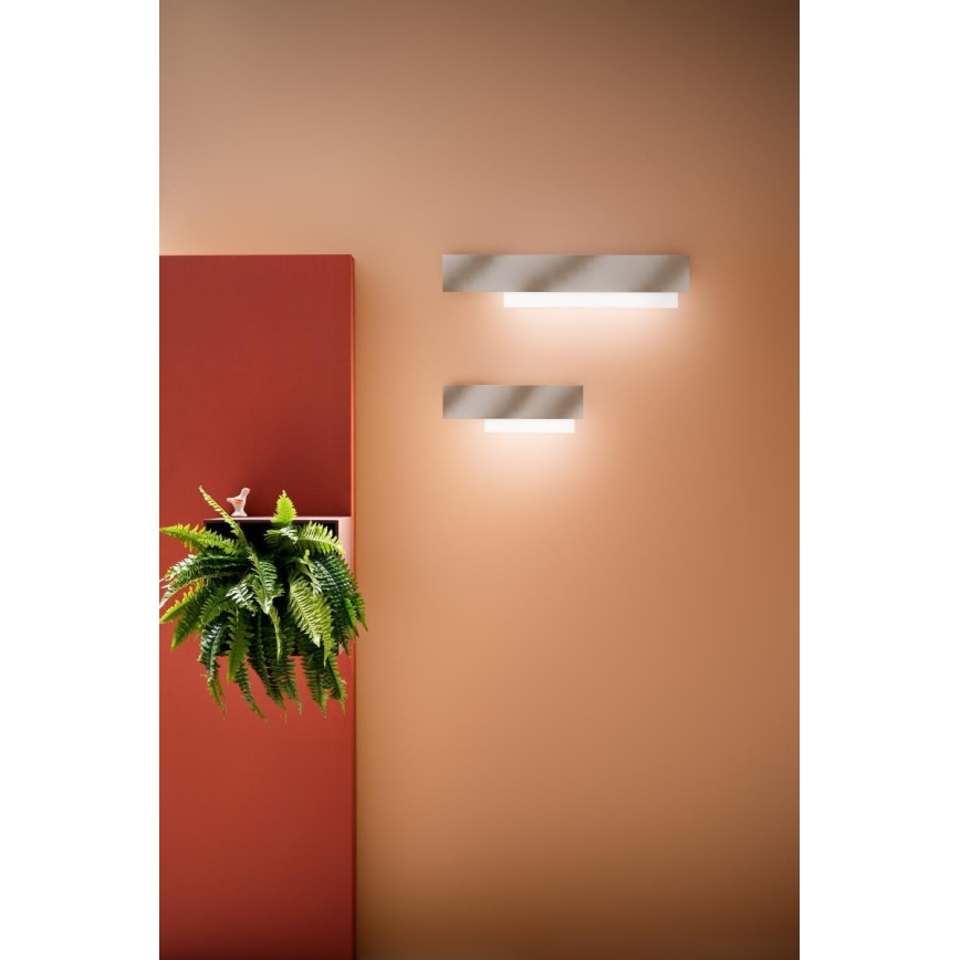 Gea Luce DOHA A P A - LED-seinävalaisin DOHA LED/15W/230V 40 cm kiiltävä kromi