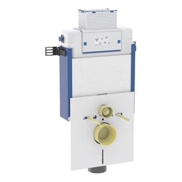 Geberit 110.000.00.1 - Upotettava asennusyksikkö seinään kiinnitettävälle WC-istuimelle Kombifix 82 cm