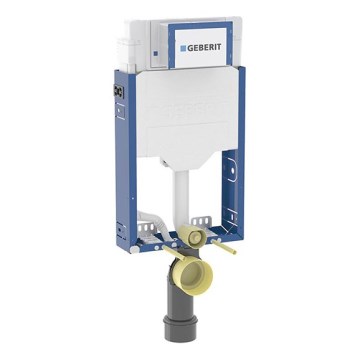 Geberit 110.302.00.5 - Sisäänrakennettava moduuli seinään kiinnitettävälle WC-istuimelle Kombifix 108 cm