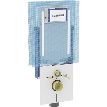 Geberit 110.791.00.1 - Upotettava asennusmoduuli seinään kiinnitettävälle WC:lle Kombifix 109 cm