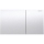 Geberit 115.622.FW.1 - Sigma70 huuhtelupainike 25 x 14,6 cm, ruostumaton teräs