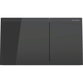 Geberit 115.622.SJ.1 - Sigma70 huuhtelupainike 25x14,6 cm musta