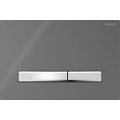 Geberit 115.788.SD.2 - Sigma50 huuhtelupainike 24,6x16,4 cm antrasiitti/mattakromi
