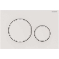 Geberit 115.882.01.1 - Sigma20 huuhtelupainike 24,6 x 16,4 cm, valkoinen