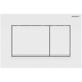 Geberit 115.883.11.1 - Sigma30 huuhtelupainike 24,6x16,4 cm valkoinen