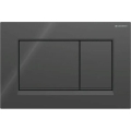 Geberit 115.883.DW.1 - Sigma30 huuhtelupainike 24,6x16,4 cm musta