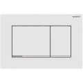 Geberit 115.883.JT.1 - Huuhtelupainike Sigma30 24,6x16,4 cm valkoinen/kiiltävä kromi