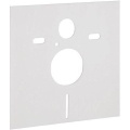 Geberit 156.050.00.1 - Eristysalusta seinään asennettaville WC- ja bideille 40x42 cm, valkoinen