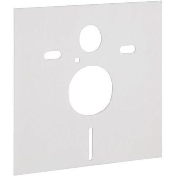 Geberit 156.050.00.1 - Eristysalusta seinään asennettaville WC- ja bideille 40x42 cm, valkoinen