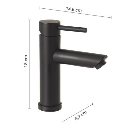Gedy - Allashana GARDA 18 cm mattamusta