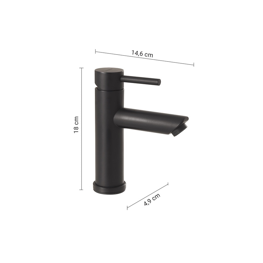 Gedy - Allashana GARDA 18 cm mattamusta