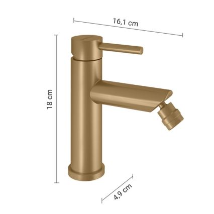 Gedy - Bidehana COMO 18 cm, kullanvärinen