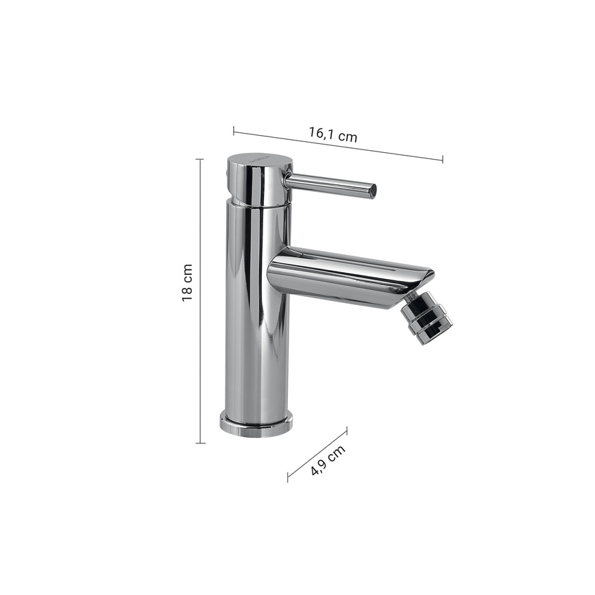 Gedy - Bidet-sekoitin COMO 18 cm, kiiltävä kromi