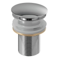 Gedy - CLICK-CLACK-läpivienti pesualtaaseen Ø 6,6 cm, kiiltävä kromi