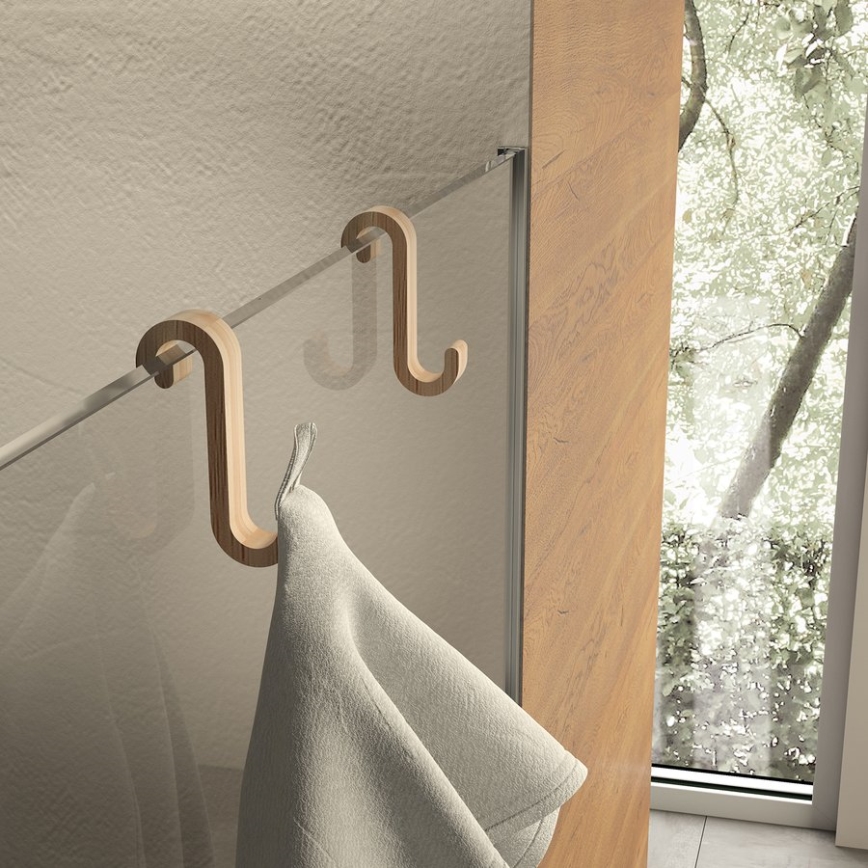 Gedy - Jäähdyttimen koukku bambu