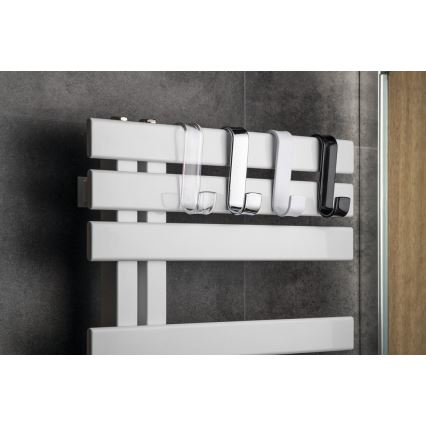 Gedy - Jäähdyttimen koukku läpinäkyvä/kestomuovi