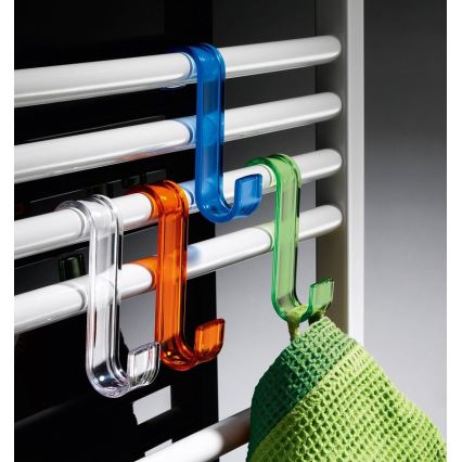 Gedy - Jäähdyttimen koukku läpinäkyvä/kestomuovi