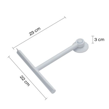 Gedy - Lasin kaavin GUMMY matta musta