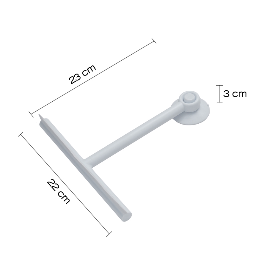 Gedy - Lasin kaavin GUMMY matta musta
