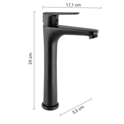 Gedy - Pesuallashana COMO 29 cm mattamusta