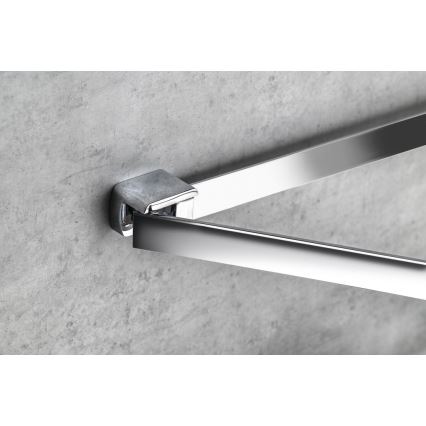 Gedy - seinä pyörivä pyyhe pidin PIRENEI 36 cm kiiltävä kromi