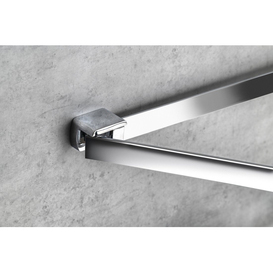 Gedy - seinä pyörivä pyyhe pidin PIRENEI 36 cm kiiltävä kromi